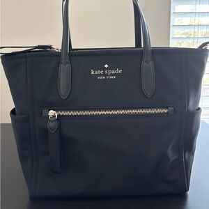 Kate Spade Navy Blue Tote Bag
